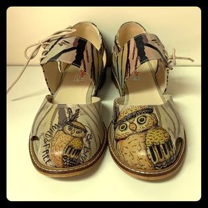 Boutique *darling* owl 🦉shoes by Goby Mary Jane